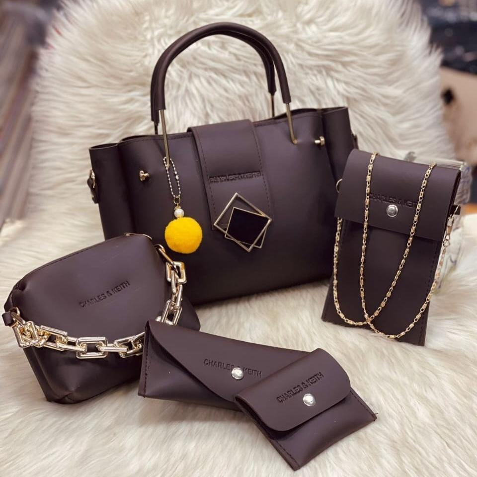 Charles & Keith 5 Pcs Bag Set for Girls - Ishal Design House
