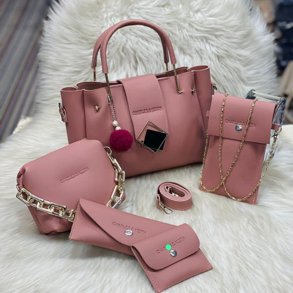 Charles & Keith 5 Pcs Bag Set for Girls - Ishal Design House